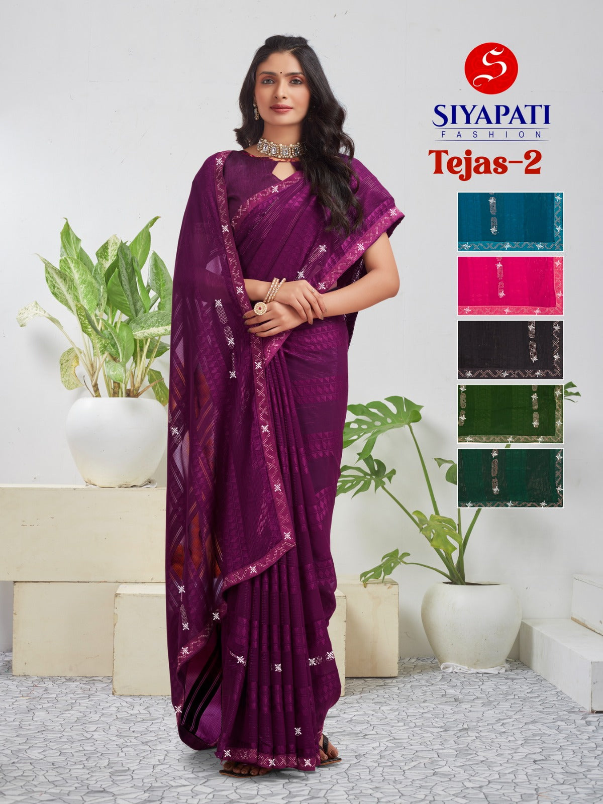 Women's Fashion Siyapati Saree Tejas 2